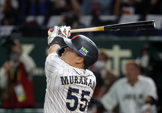 일본 대표 거포 무라카미, MLB 화이트삭스 입단…2년 504억원