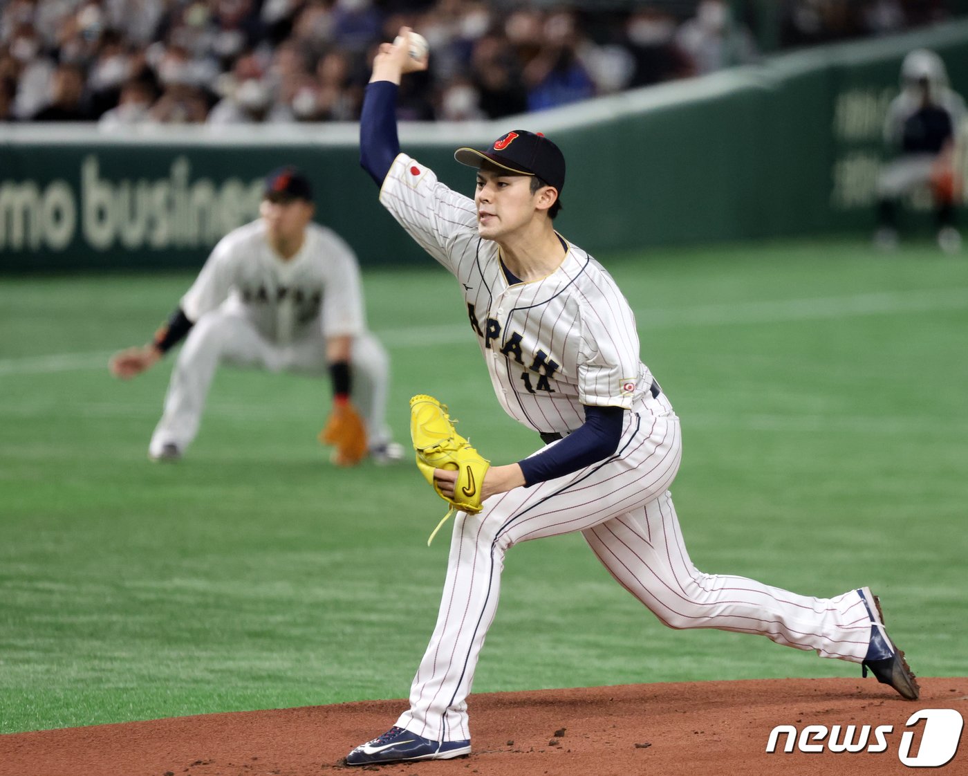 지난해 WBC에서 일본 대표팀에 발탁됐던 사사키 로키. /뉴스1 DB ⓒ News1 김진환 기자