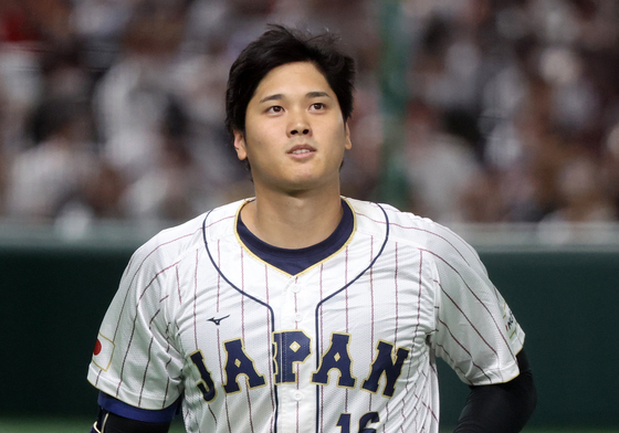 WBC 출전 여부에 말 아낀 오타니…"아직 구단과 논의 못해"