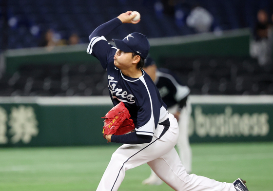 소형준 "구속 올라오고 있어 만족"…대표팀 첫 공식전 '무실점 피칭'