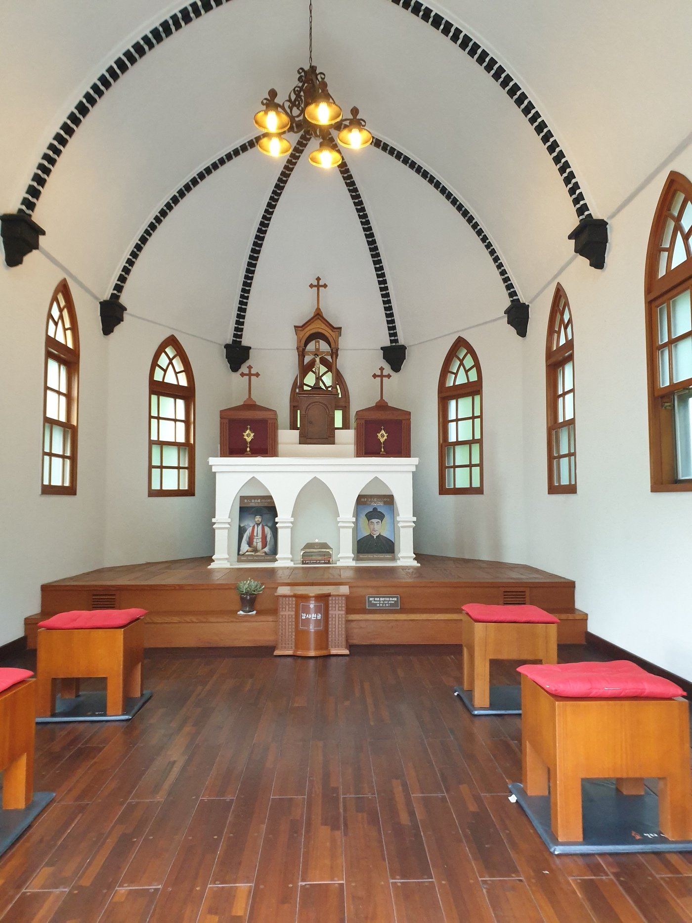 본문 이미지 - '안성 성 김대건 안드레아 신부 기념성당'. (문화재청 제공) 