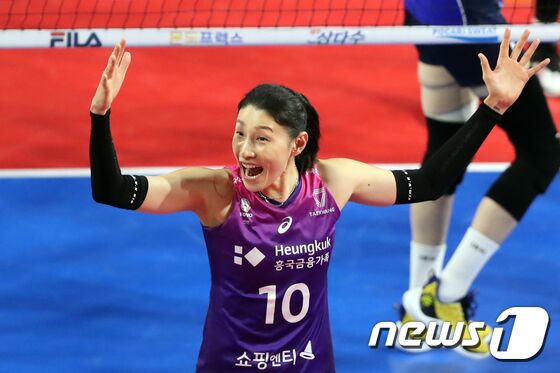 흥국생명의 김연경. /뉴스1 © News1 황기선 기자