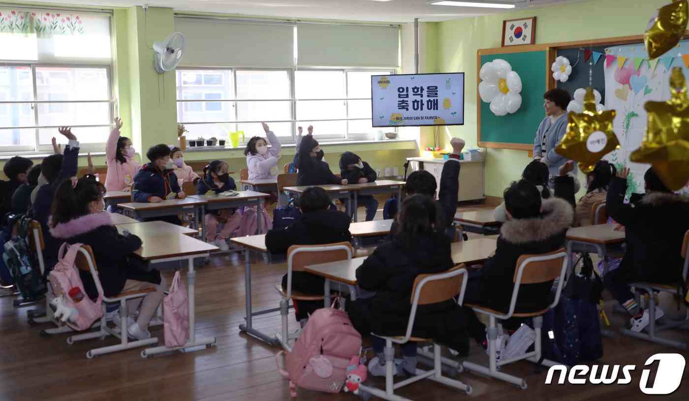 한 초등학교 교실의 모습. (사진은 기사 내용과 무관함) / 뉴스1 © News1 이수민 기자