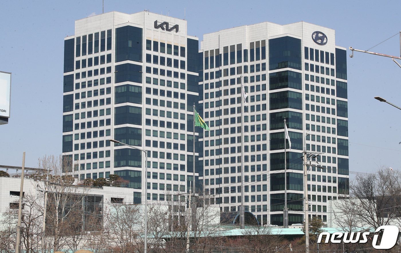 서울 서초구 양재동 현대자동차, 기아 본사 빌딩 모습. /뉴스1 ⓒ News1