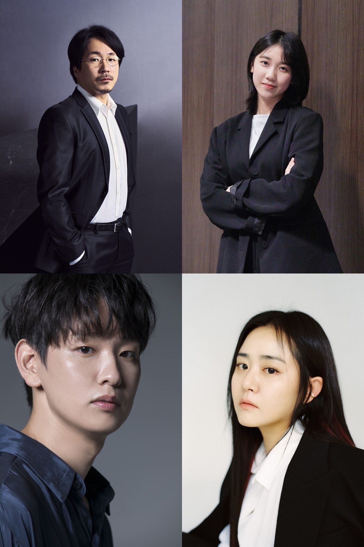 본문 이미지 - '지옥2' 캐스팅 라인업/ 왼쪽 위에서부터 시계방향으로 양익준, 이레, 문근, 조동인