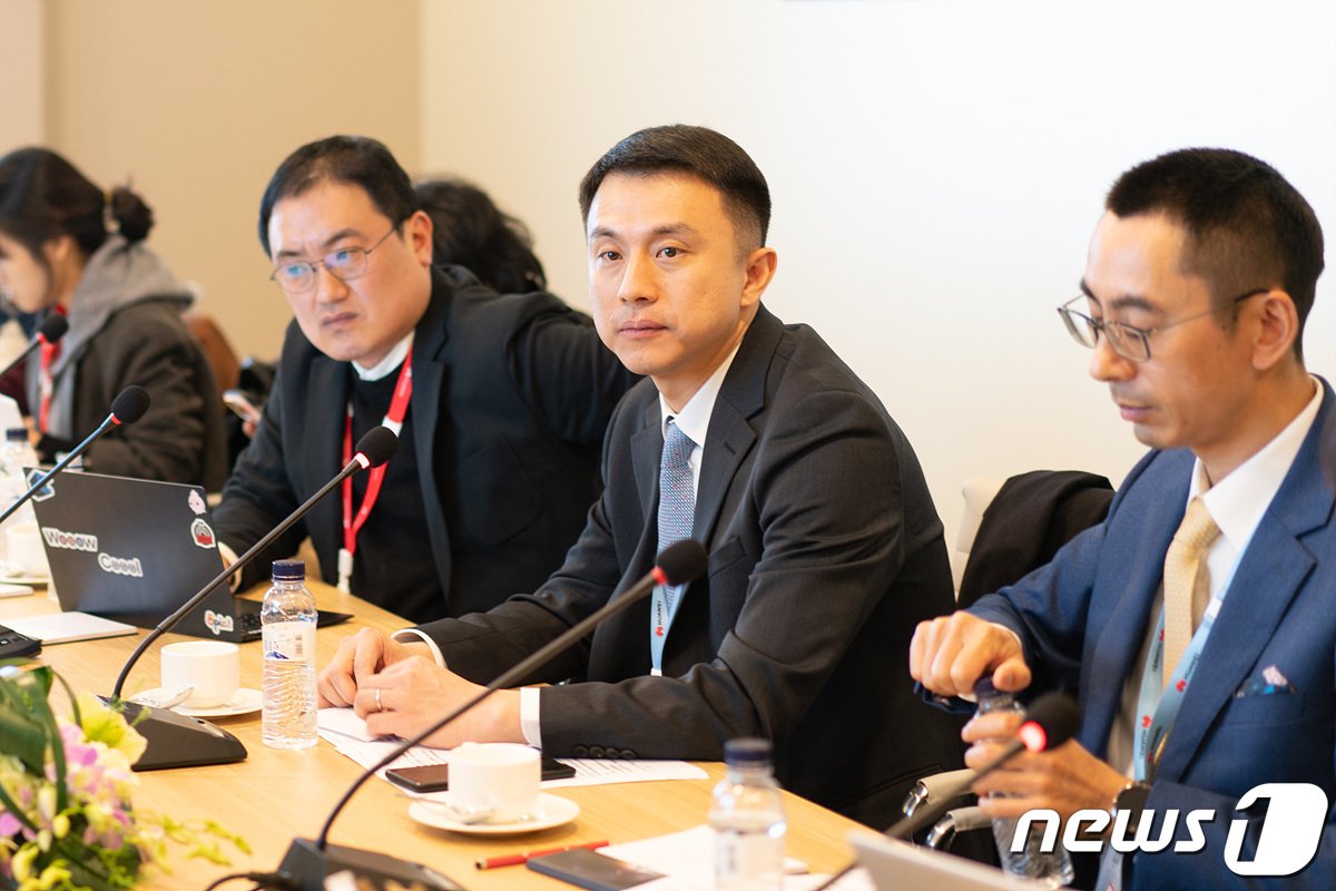 본문 이미지 - 손루원 한국 화웨이 CEO. 2023.2.27/뉴스1 ⓒ News1 이기범 기자