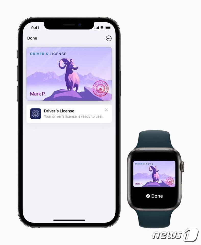 본문 이미지 - 애플은 이미 지난 2021년 자사 전자지갑&#40;Apple Wallet&#41;을 이용한 모바일 운전면허증 서비스를 내놓은 바 있다. 현재 루이지애나, 메릴랜드 등 미국 내 일부 주에서 이를 통해 해당 서비스를 제공 중이다.