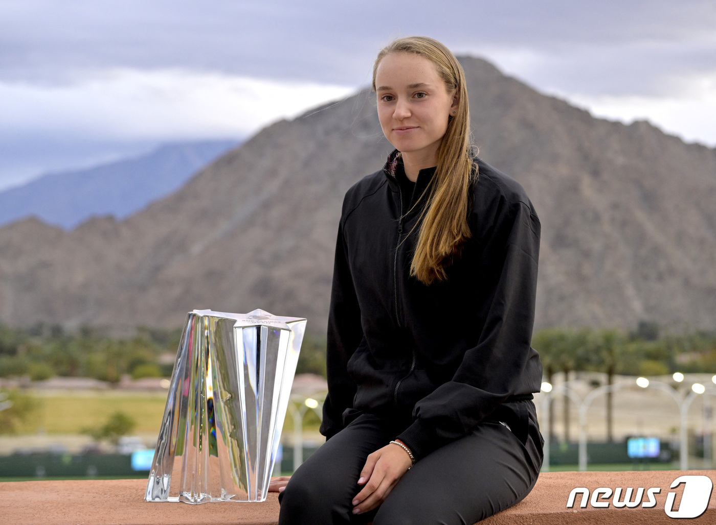 (인디언웰스 로이터=뉴스1) 우동명 기자 = 카자흐스탄의 엘레나 리바키나가 19일(현지시간) 캘리포니아주 인디언웰스에서 열린 여자프로테니스(WTA) 투어 BNP 파리바오픈서 우승 …