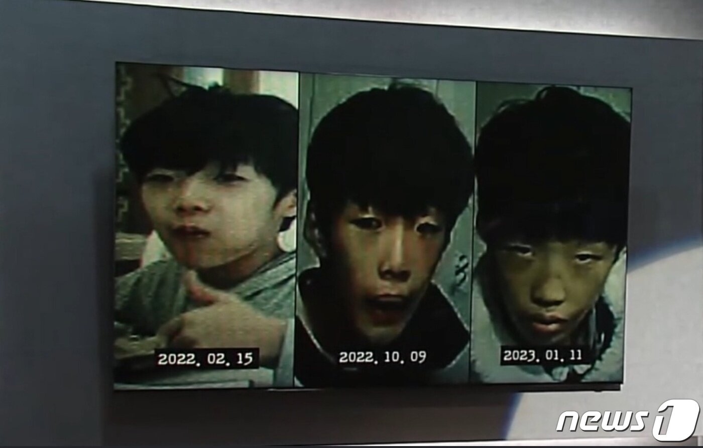 본문 이미지 - 숨지기 전 비쩍 마른 모습의 초등생(그것이 알고 싶다 갈무리)2023.3.20/뉴스1 ⓒ News1 박아론 기자