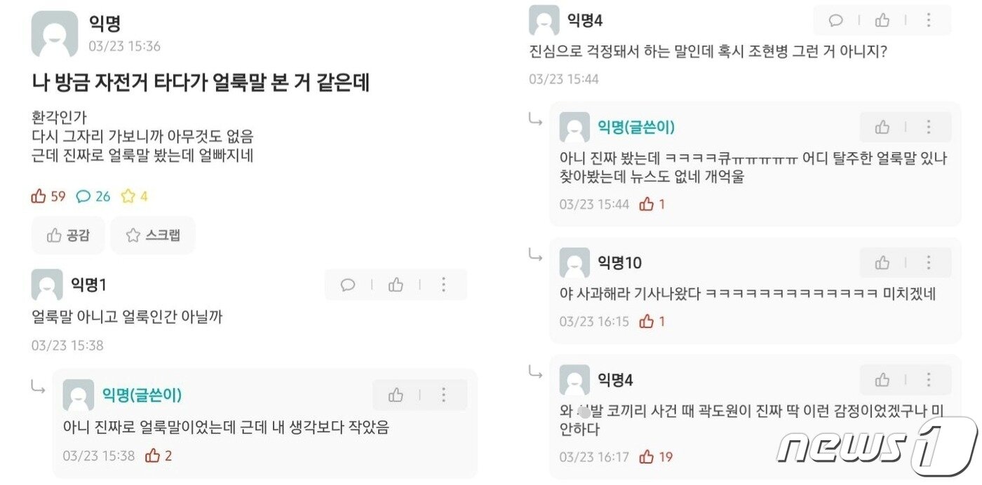 본문 이미지 - (온라인 커뮤니티 갈무리)