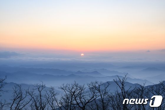 강원 정선 가리왕산 케이블카에서 바라본 풍경. (뉴스1 DB)