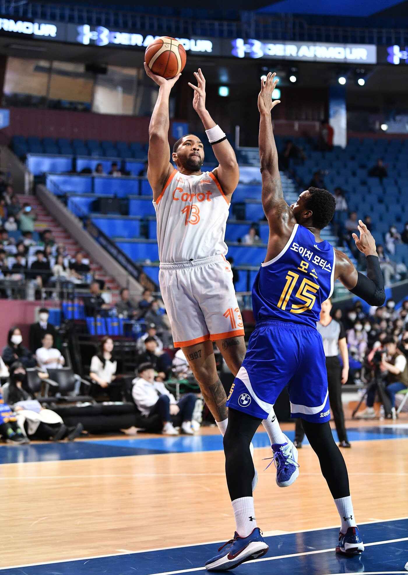 본문 이미지 - 고양 캐롯의 디드릭 로슨.(KBL 제공)