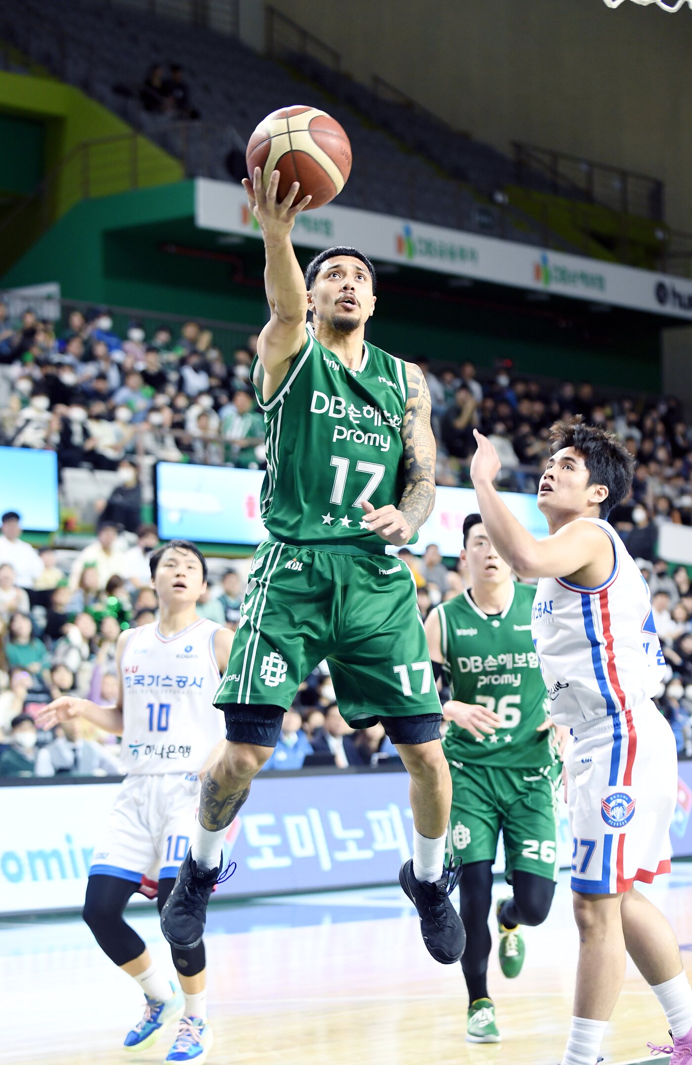 본문 이미지 - 원주 DB의 이선 알바노.(KBL 제공)