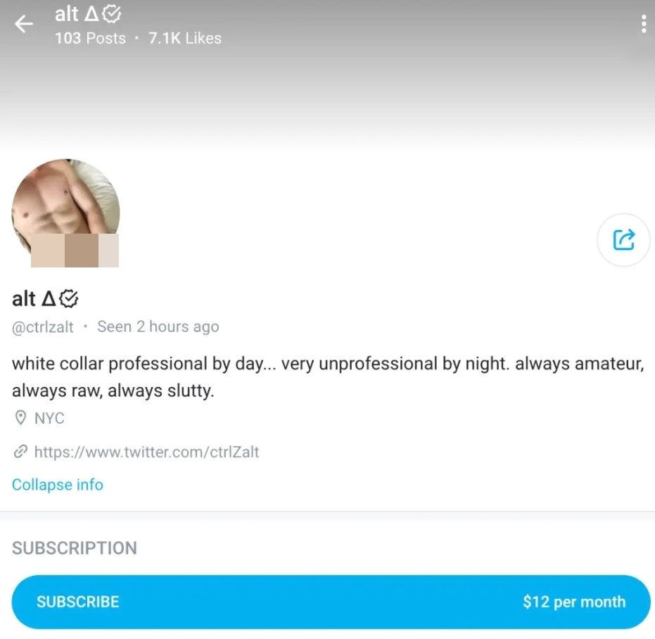 본문 이미지 - 로크의 온리팬스 계정.