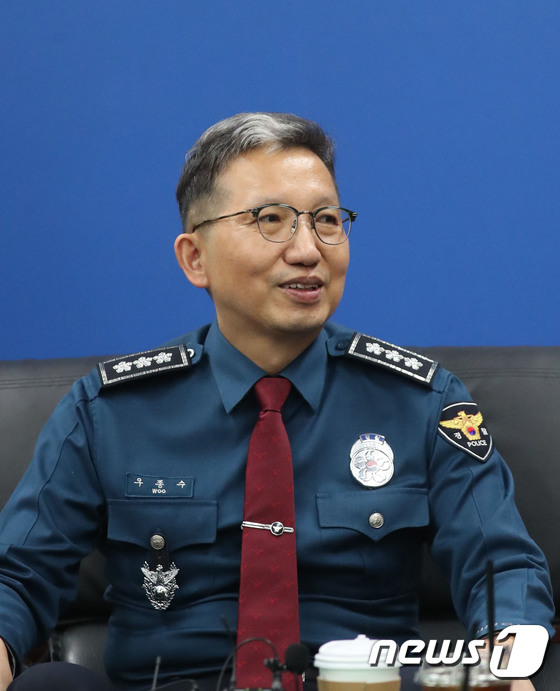 제2대 국수본부장에 임명된 우종수 경기남부경찰청장