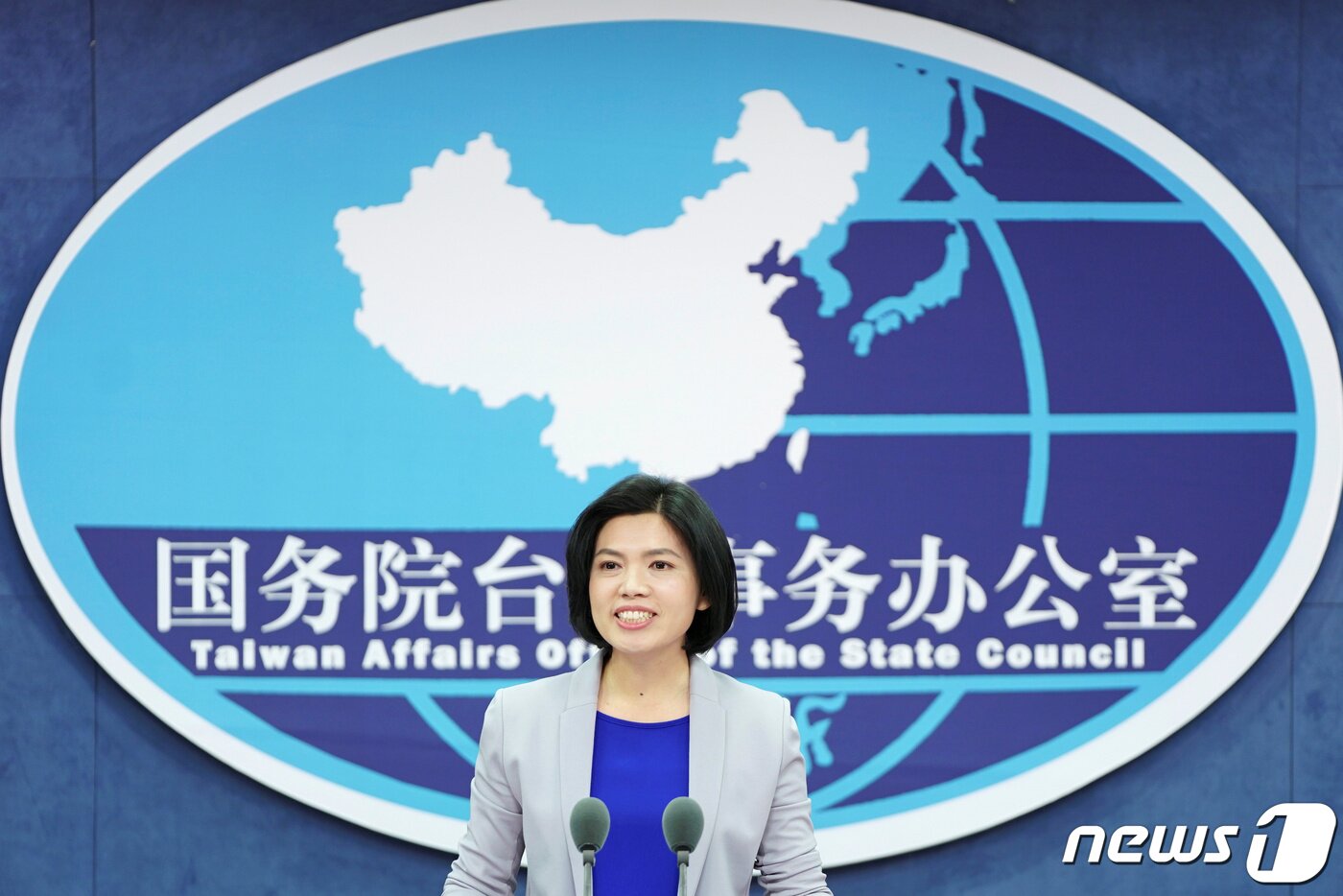 본문 이미지 - 중국 국무원 대만사무판공실의 주펑롄 대변인 자료사진. 2019.11.27. ⓒ 로이터=뉴스1 ⓒ News1 정윤영 기자