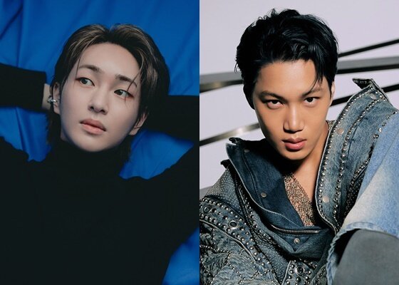 본문 이미지 - 샤이니 온유(왼쪽), 엑소 카이/ 사진제공=SM