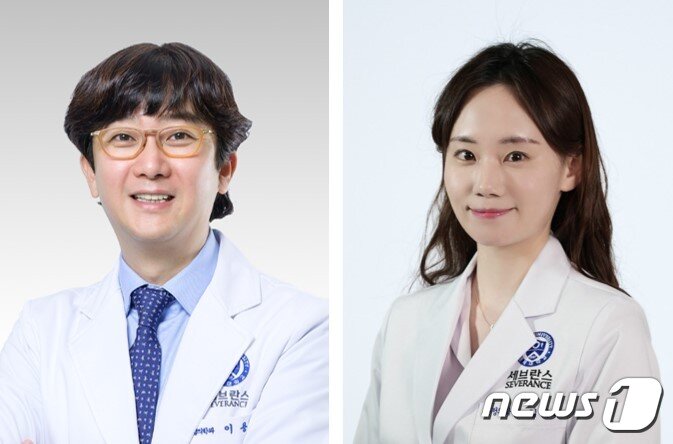 본문 이미지 - 강남세브란스병원 가정의학과의 이용제 교수(왼쪽)와 김애희 강사/강남세브란스병원 제공