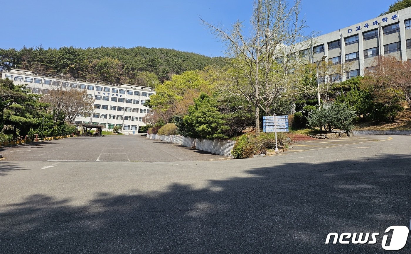 본문 이미지 - 텅 빈 캠퍼스. 2023.3.31 뉴스1/한송학기자