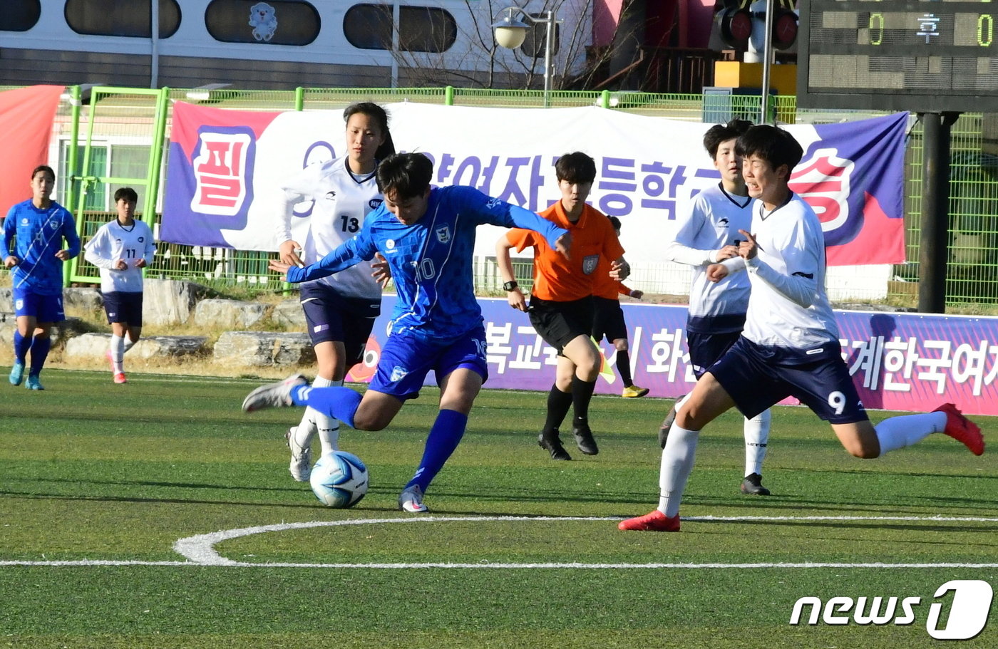 2021 춘계한국여자축구연맹전.&#40;화천군 제공&#41;