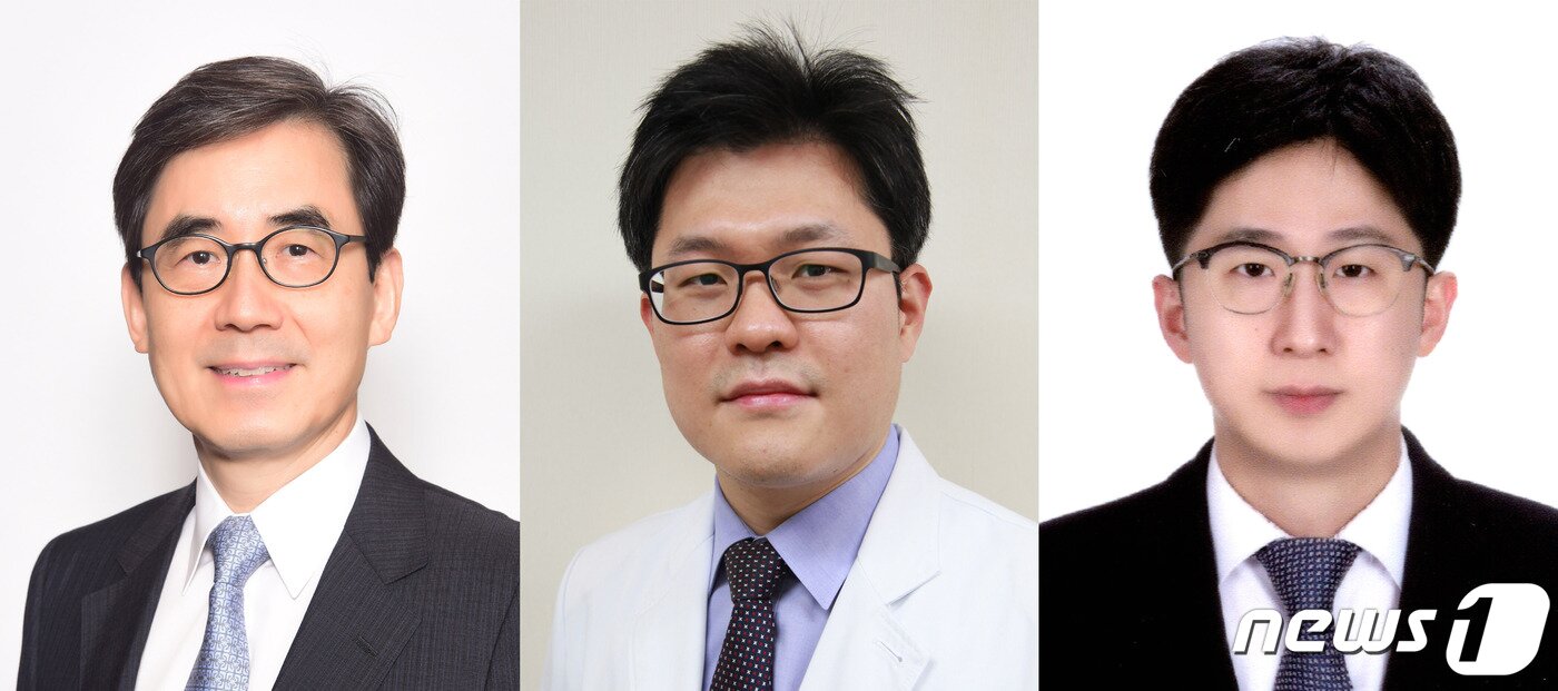 본문 이미지 - (왼쪽부터)서울대학교병원 순환기내과의 김효수·한정규·황도연 교수/서울대학교병원 제공