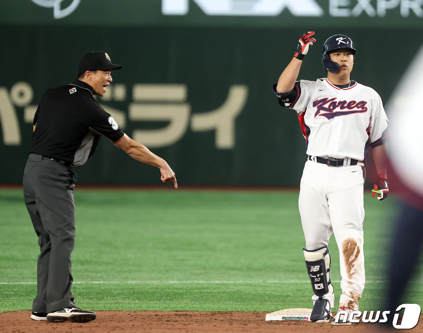 본문 이미지 - WBC 당시의 강백호. /뉴스1 DB ⓒ News1 김진환 기자