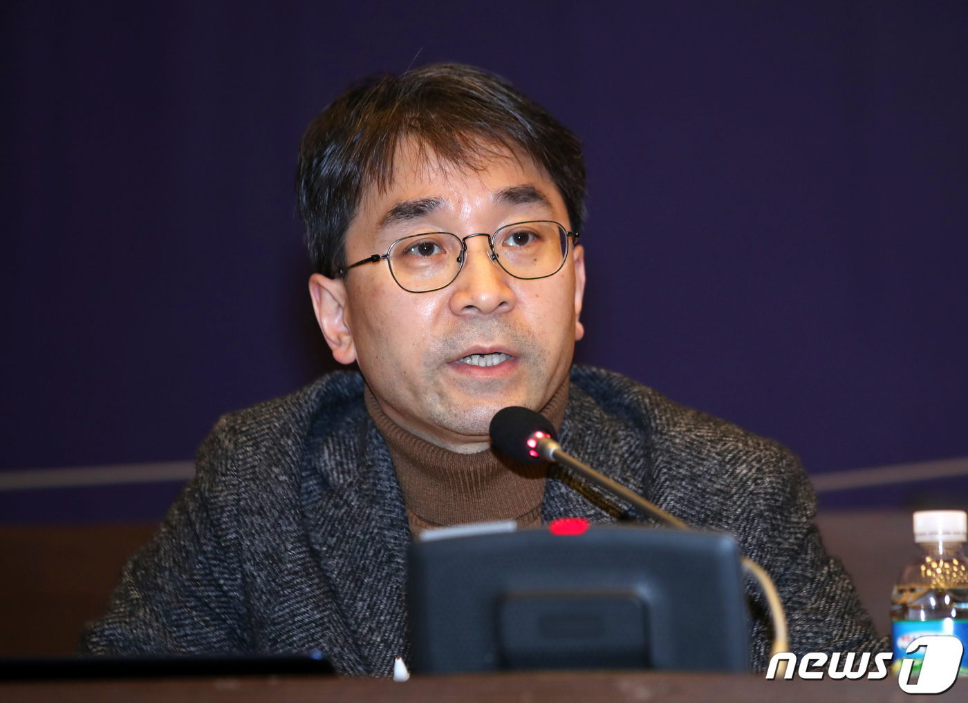 (서울=뉴스1) 구윤성 기자 = 9일 오후 서울 중구 대한상공회의소 의원회의실에서 뉴스1 주최로 열린 '2023 건설부동산포럼'에서 종합토론 패널로 나선 마강래 중앙대 도시계획부동 …