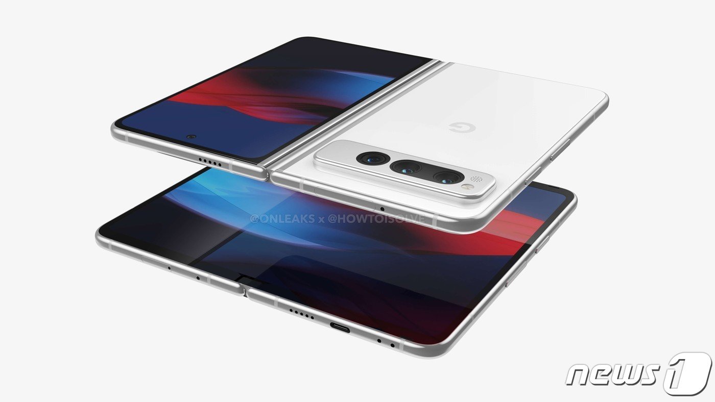 본문 이미지 - 구글 첫 폴더블 스마트폰 &#39; 픽셀 폴드&#39; &#40;IT 팁스터 &#39;온 리스크&#39; 트위터 갈무리&#41;