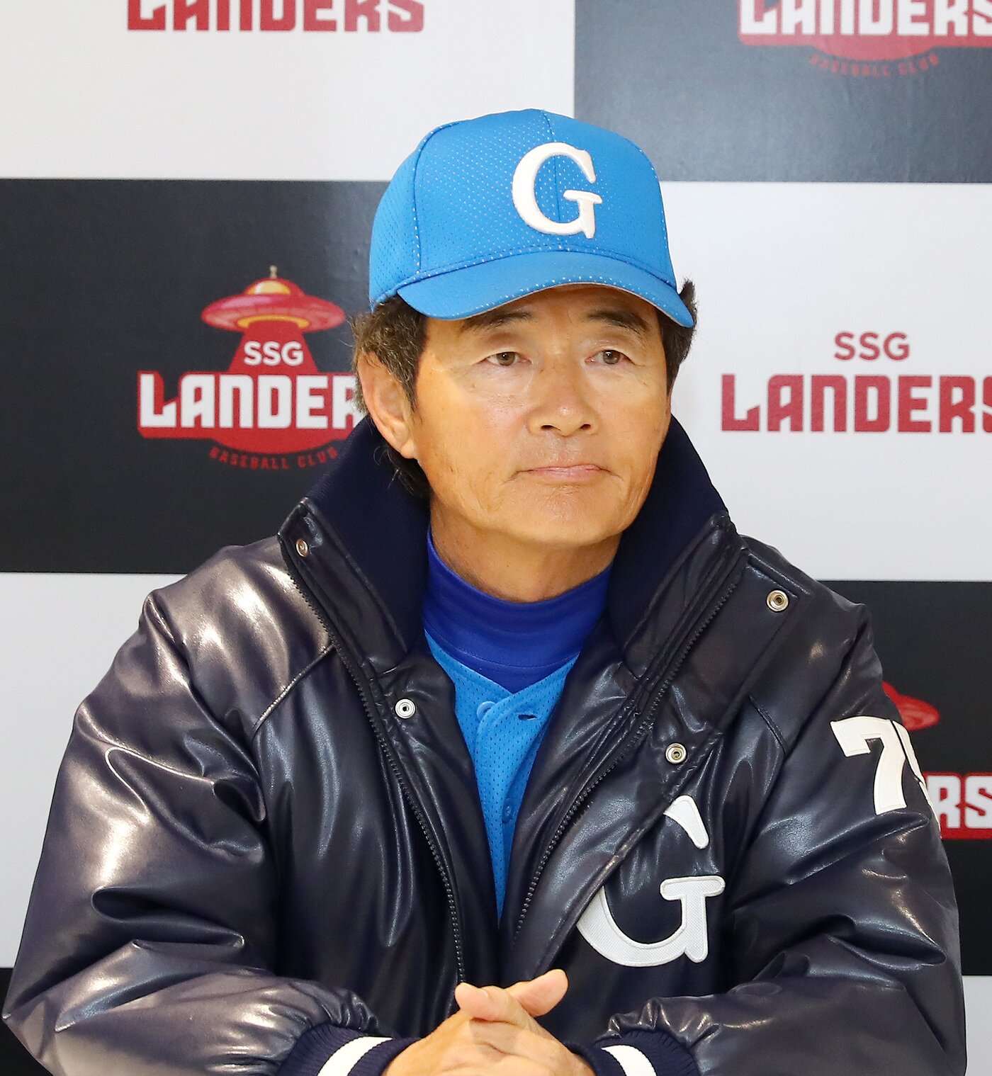 본문 이미지 -  강릉고 최재호 감독.(SSG 랜더스 제공)