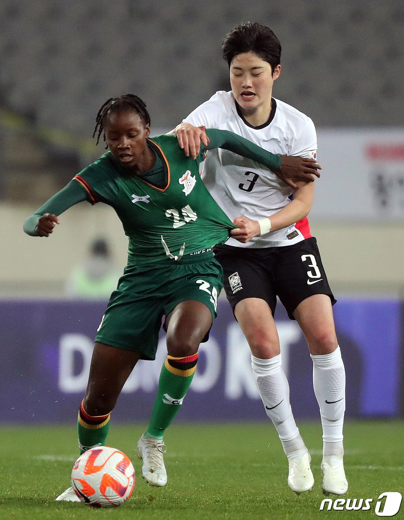 본문 이미지 - 여자 축구대표팀 홍혜지. /뉴스1 ⓒ News1 김진환 기자
