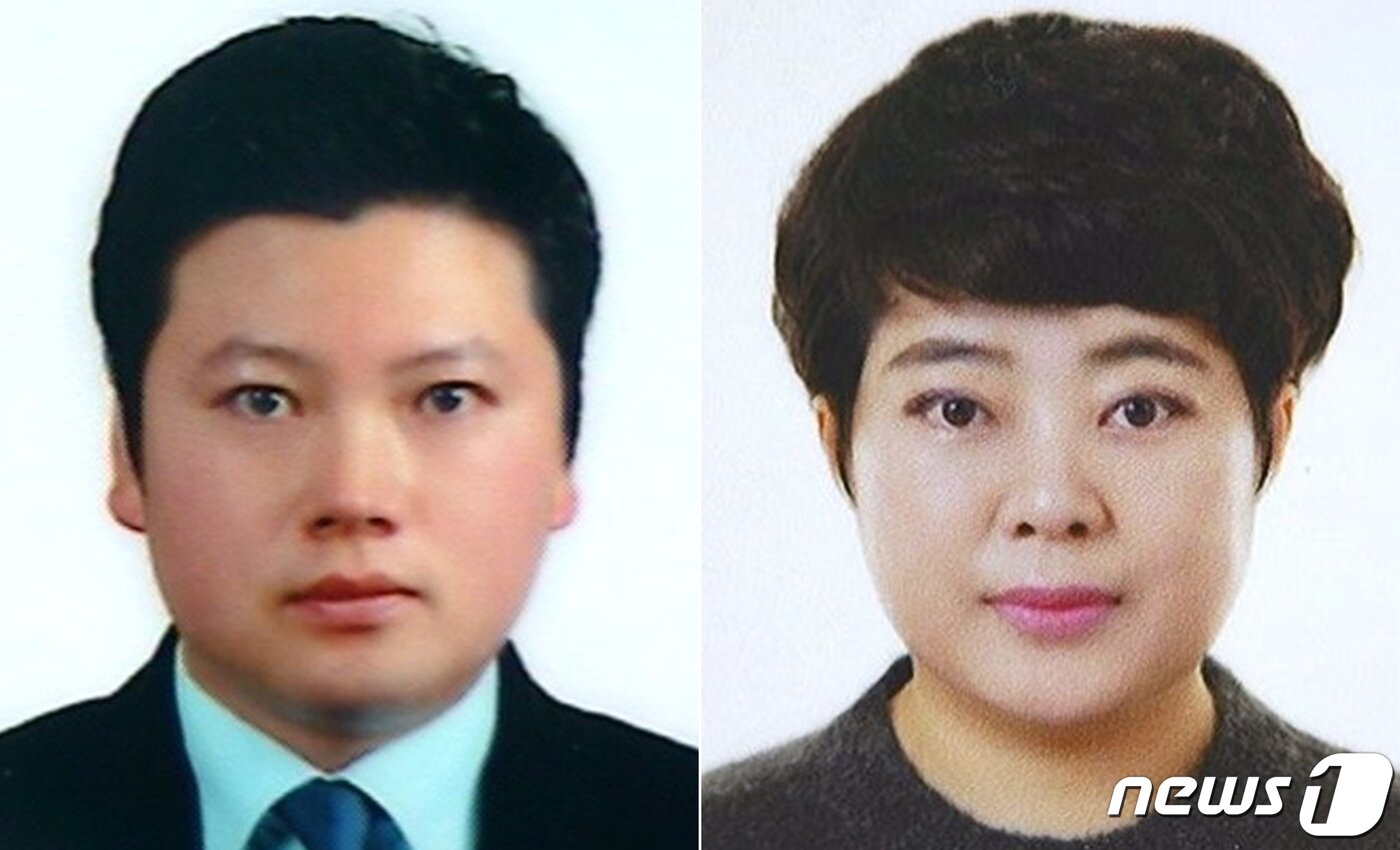본문 이미지 - '강남 납치·살해 사건'의 배후로 지목되는 재력가 부부의 신상정보가 12일 공개됐다. 서울경찰청은 이날 신상정보공개심의위원회를 열고 피의자 유상원(남·50), 황은희(여·48)의 얼굴과 이름 등 신상을 공개하기로 의결했다. (서울경찰청 제공) 2023.4.12/뉴스1 ⓒ News1 민경석 기자