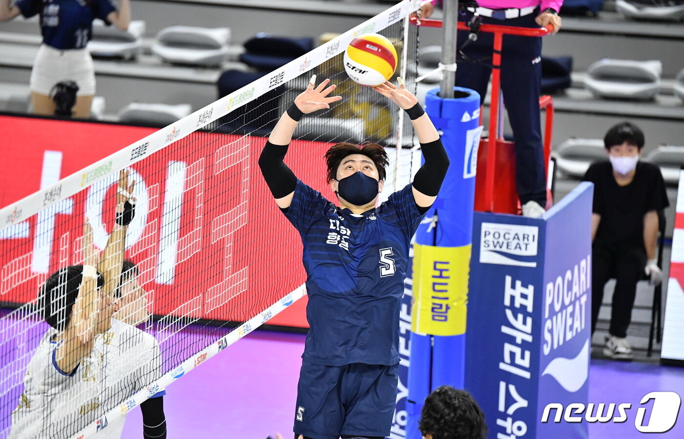 본문 이미지 - 대한항공 세터 유광우 (한국배구연맹 제공)