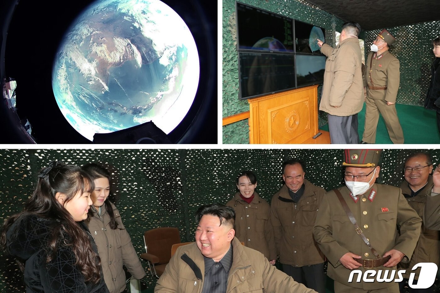 본문 이미지 - (평양 노동신문=뉴스1) = 북한은 13일 김정은 노동당 총비서 지도 하에 고체연료를 사용한 새로운 대륙간탄도미사일(ICBM) '화성포-18형(화성-18형)'을 발사했다고 14일 당 기관지 노동신문이 보도했다. 이 자리에는 김 총비서의 딸 김주애, 부인 리설주 여사, 동생 김여정 당 부부장 등이 모두 참석했다. [국내에서만 사용가능. 재배포 금지. DB 금지. For Use Only in the Republic of Korea. Redistribution Prohibited] rodongphoto@news1.kr