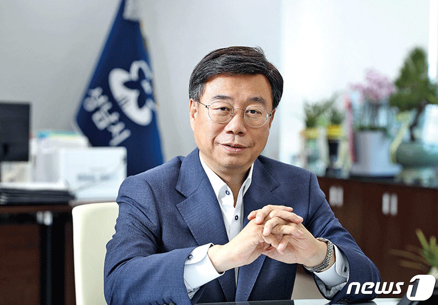 본문 이미지 - 신상진 성남시장 후보(성남시 제공) ⓒ 뉴스1 김평석 기자