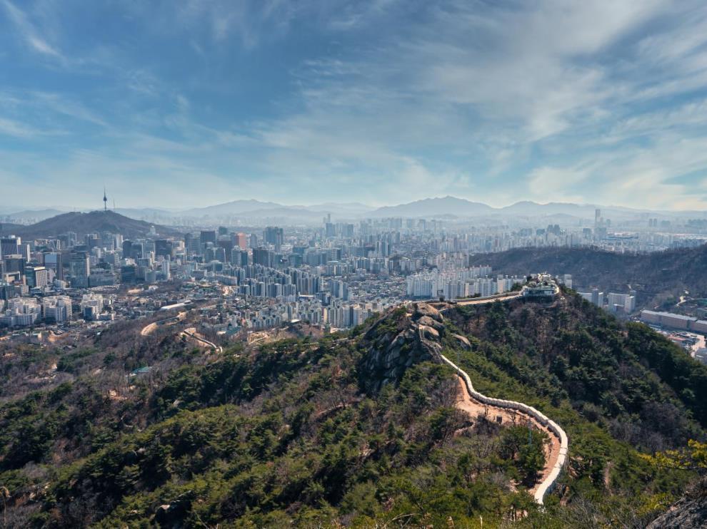 본문 이미지 - 한양도성 (내사산 전경)(문화재청 제공)