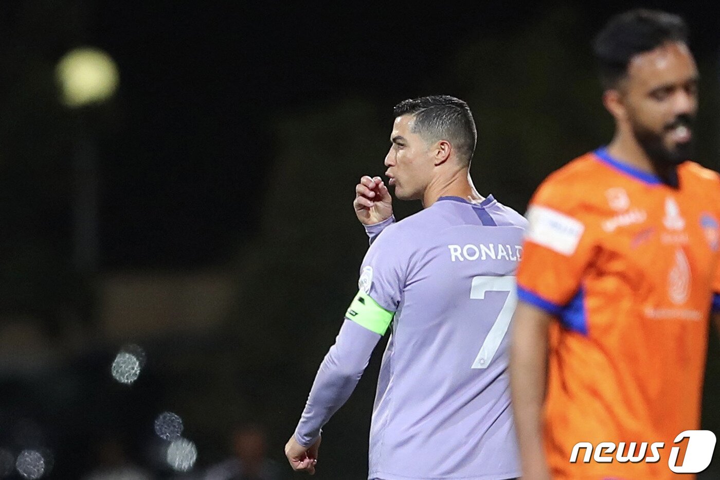 본문 이미지 - 알나스르 공격수 호날두. ⓒ AFP=뉴스1