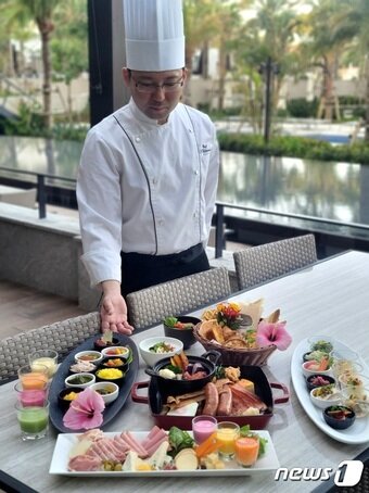 본문 이미지 - '나시로' 조식 일부 ⓒ News1