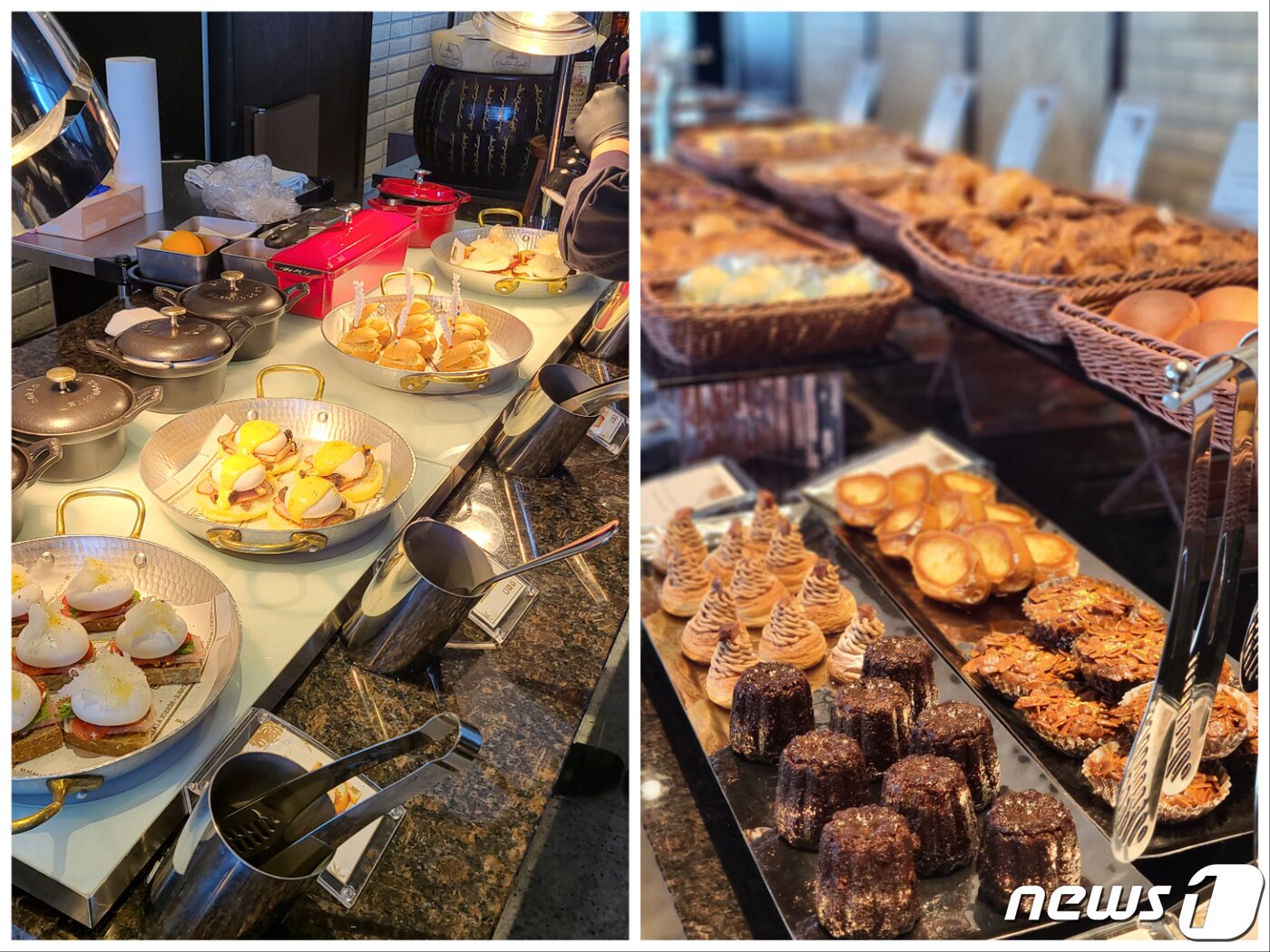 본문 이미지 - 클럽 라운지 조식 ⓒ News1