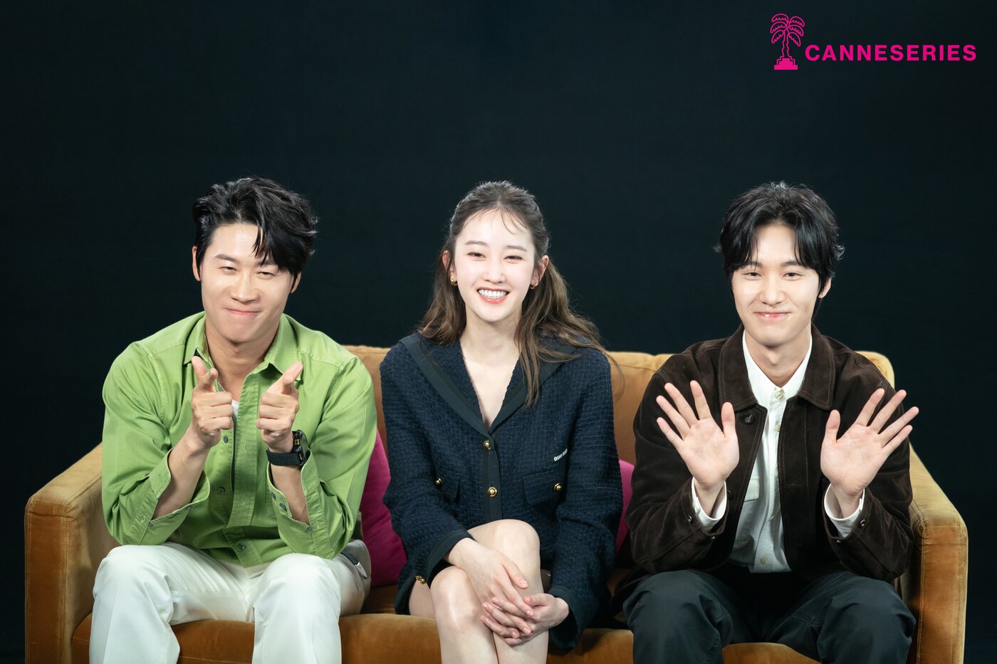 본문 이미지 - '몸값'에 출연한 배우 진선규, 전종서, 장률(왼쪽부터, 티빙 제공)