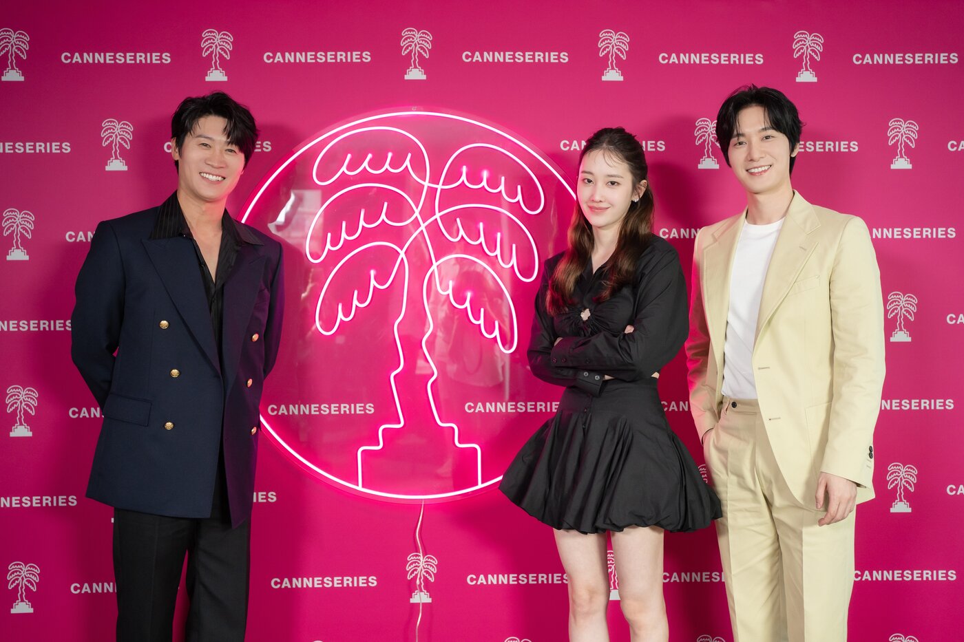 본문 이미지 - '몸값'에 출연한 배우 진선규, 전종서, 장률(왼쪽부터, 티빙 제공)