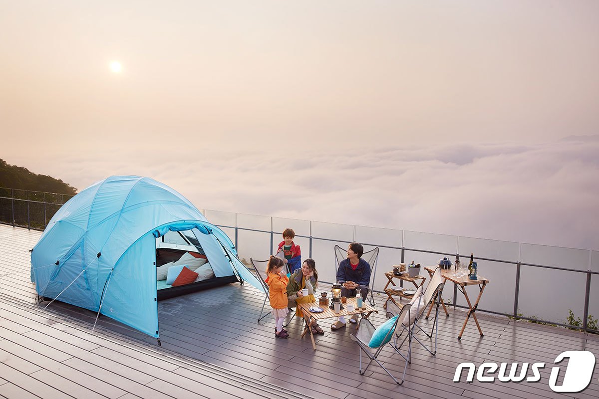 본문 이미지 - 운해 테라스(호시노 리조트 제공)