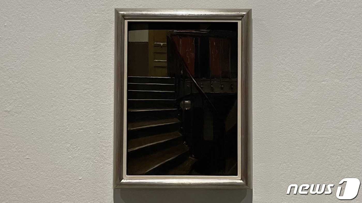 본문 이미지 -  에드워드 호퍼, 파리 릴 48번가의 계단, 1906년. 2023.4.19/뉴스1 ⓒ 뉴스1 김일창 기자