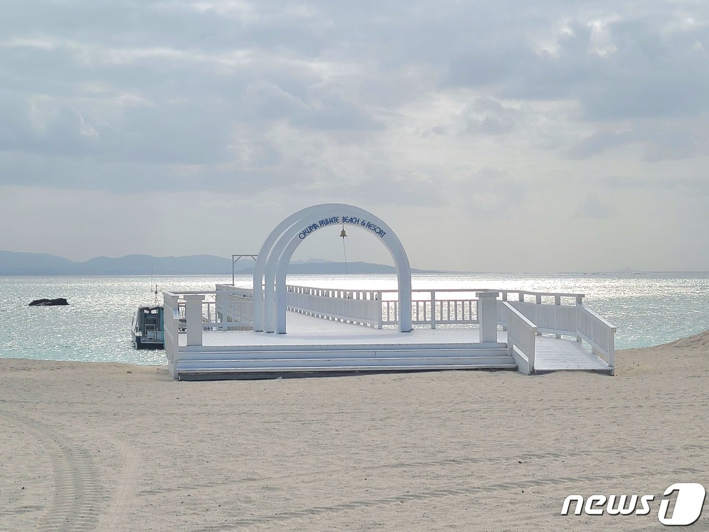 본문 이미지 - 오쿠마 프라이빗 비치 앤 리조트 앞 해변 ⓒ News1