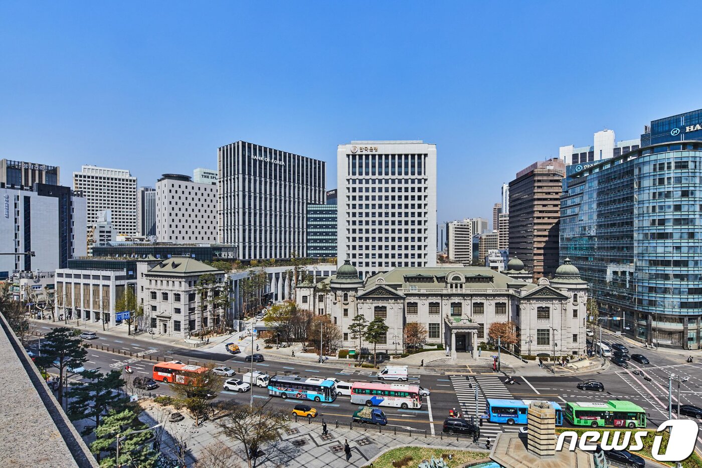 본문 이미지 - 서울 중구 한국은행 본부 (한국은행 제공) ⓒ 뉴스1 신웅수 기자