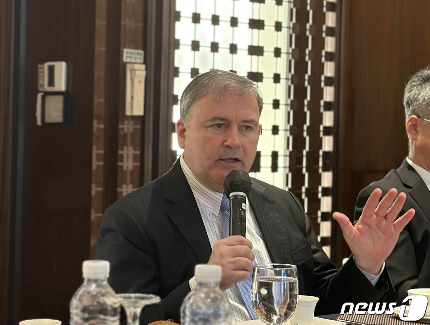 본문 이미지 - 월터 디아스 유나이티드항공 한국, 중국, 동남아시아 영업 총괄 본부장ⓒ News1 윤슬빈 기자