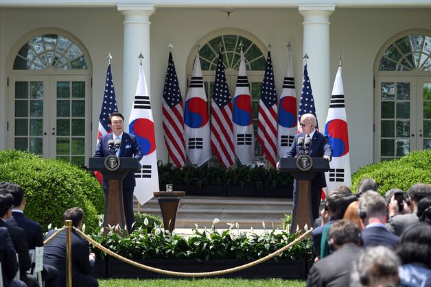 '워싱턴 선언'에 '핵 무장 NO' 美 경고 담겼었다…밀착도 못 막은 불신