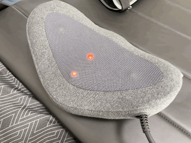 본문 이미지 - 세라젬 척추 의료기기 V7 메디테크의 복부 온열 LED 도자 ⓒ News1 이민주 기자