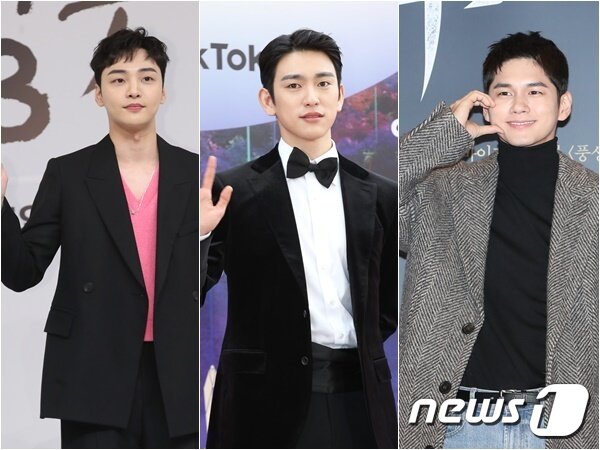 본문 이미지 - 배우 김민재, 박진영, 옹성우(왼쪽부터) / 뉴스1DB