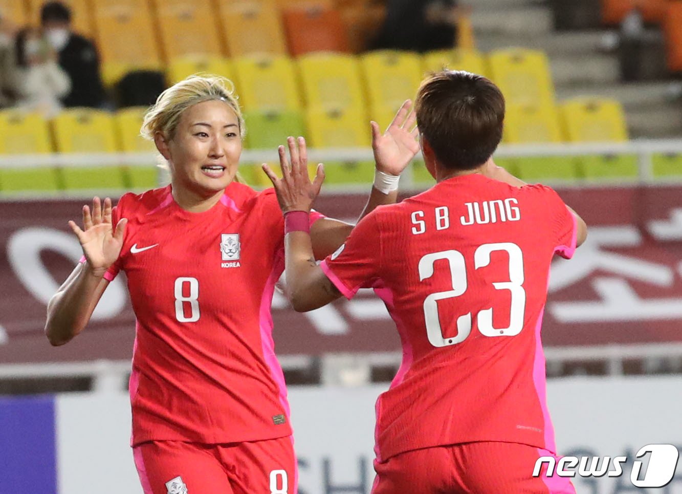 본문 이미지 - 여자 축구의 베테랑 미드필더 조소현. /뉴스1 ⓒ News1 김영운 기자