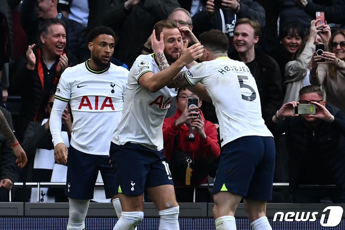 본문 이미지 - 귀중한 승점 3점을 챙긴 토트넘. ⓒ AFP=뉴스1